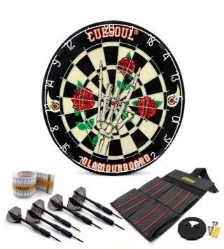 Cuesoul GLAMOURBOARD TRI-EYES 18"* 1-1/2" Taille officielle - Skeleton & Rose