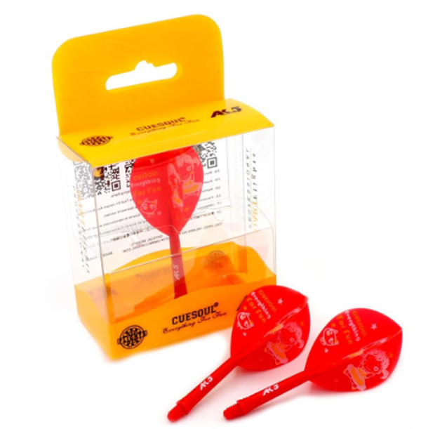 ROST AK5 Rouge Motif Girl - Teardrop - Taille M - Lot de 3