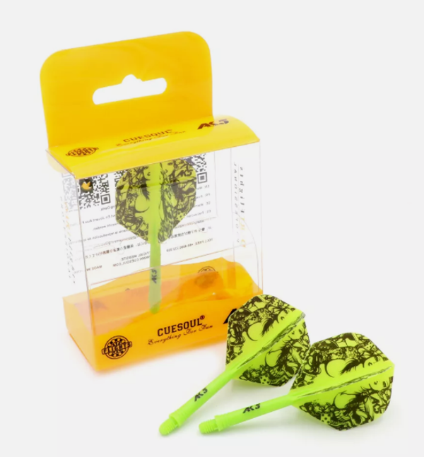 ROST AK5 Vert Motif Beauty - Standard - Taille M - Lot de 3