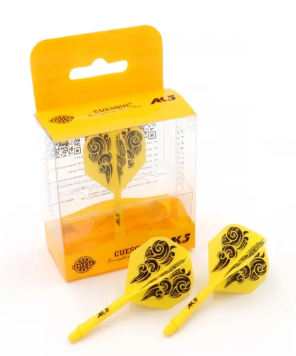 ROST AK5 Jaune Motif Cloud - Standard - Taille M - Lot de 3