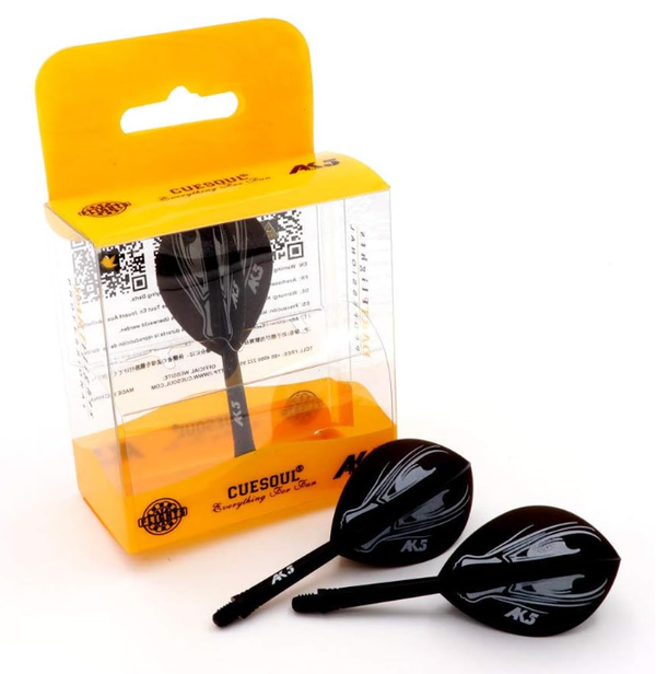 ROST AK5 Noir Motif Tribal - Teardrop - Taille M - Lot de 3