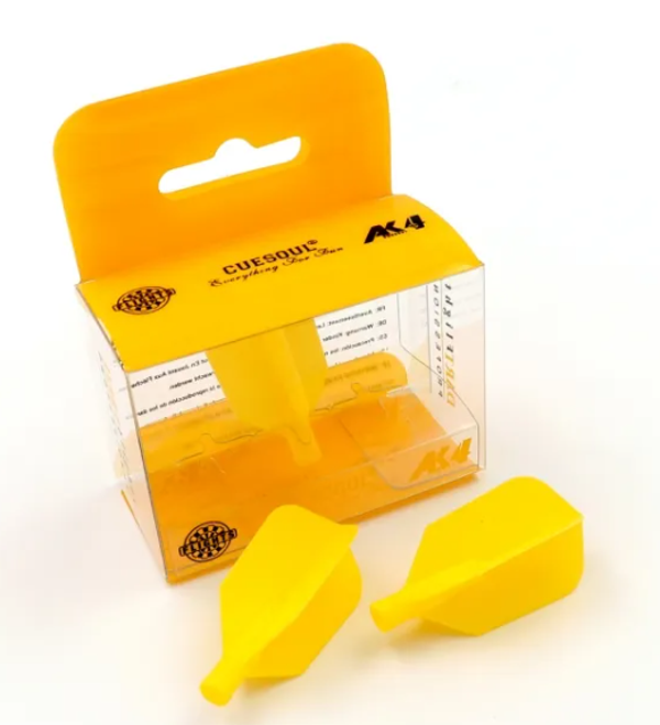 TERO AK4 Ailettes Jaune - Slim - Lot de 3