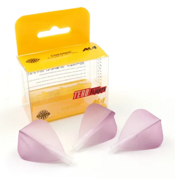 TERO AK4 Ailettes Violet dégradé - Kite - Lot de 3