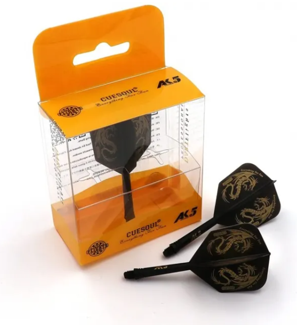 ROST AK5 Noir Motif Dragon - Big Wing - Lot de 3