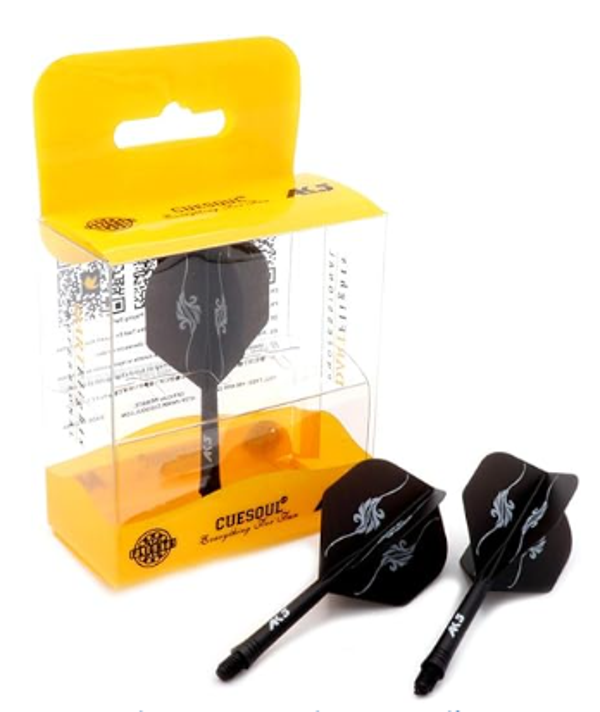 ROST AK5 Noir Motif Petals - Standard - Taille M - Lot de 3