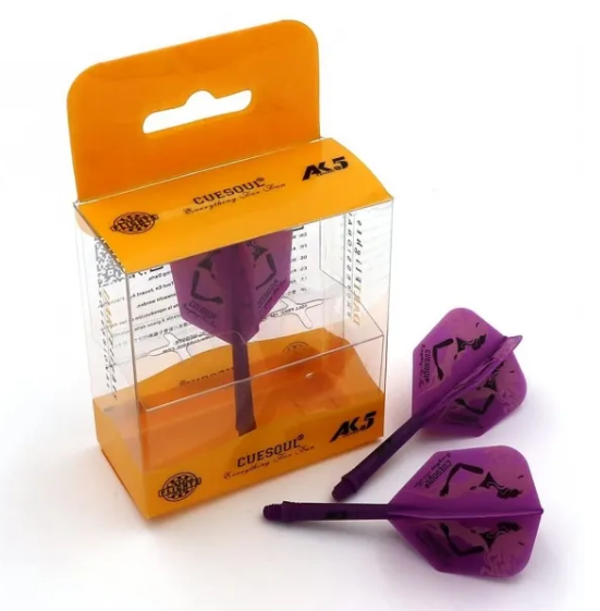 ROST AK5 Violet Motif Fancy Girl - Big Wing - Lot de 3