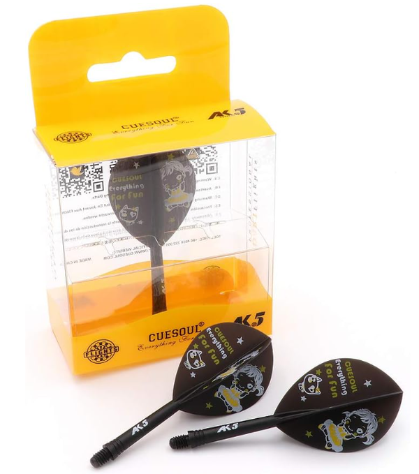 ROST AK5 Noir Motif Girl - Teardrop - Taille M - Lot de 3