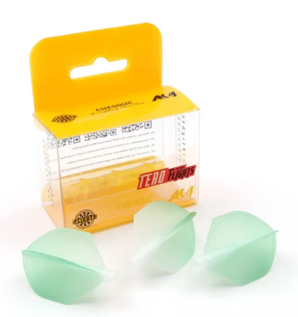 TERO AK4 Ailettes Vert dégradé - Shield - Lot de 3