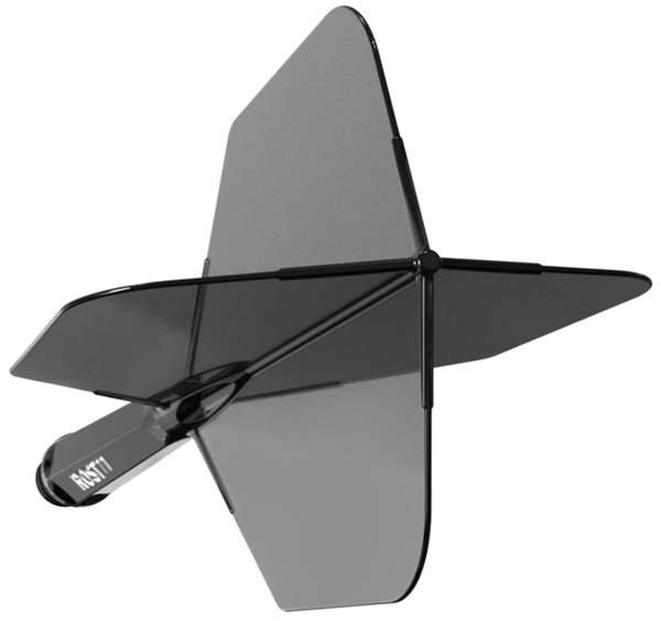 ROST 77 Noir Transparent - Big Wing - Lot de 3
