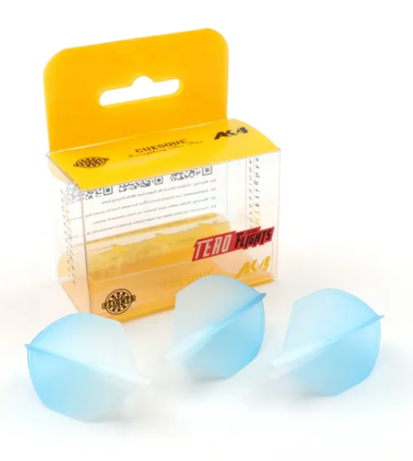 TERO AK4 Ailettes Bleu dégradé - Shield - Lot de 3