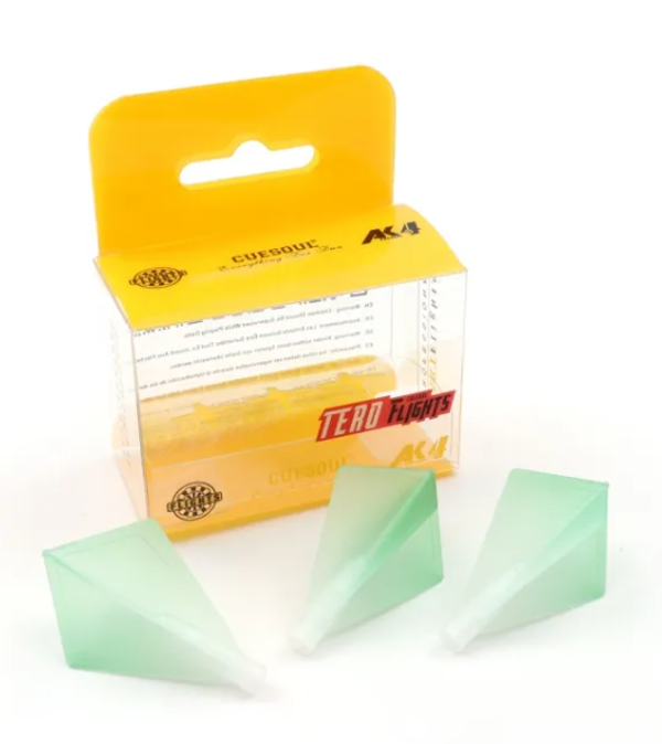 TERO AK4 Ailettes Vert dégradé - Diamond - Lot de 3