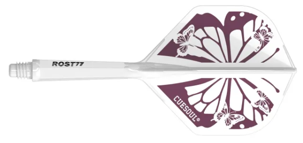 ROST 77 Blanc Motif Butterfly - Standard - Taille M - Lot de 3