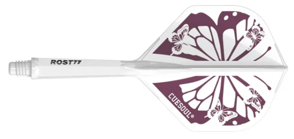 ROST 77 Blanc Motif Butterfly - Standard - Taille M - Lot de 3