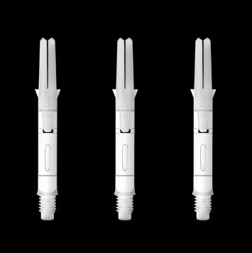 L-Shaft Silent Straight Transparent - Standard - Lot de 3