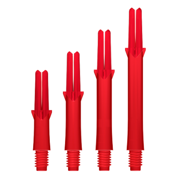 L-Shaft Locked Straight Rouge - Standard - Lot de 3