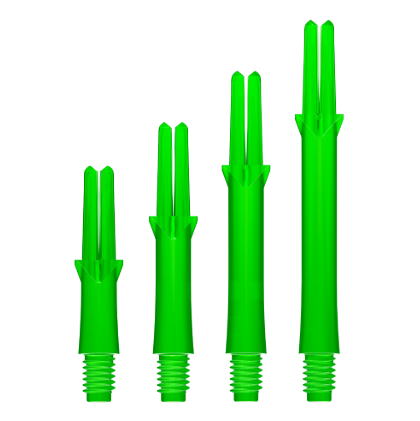 L-Shaft Locked Straight Vert - Standard - Lot de 3