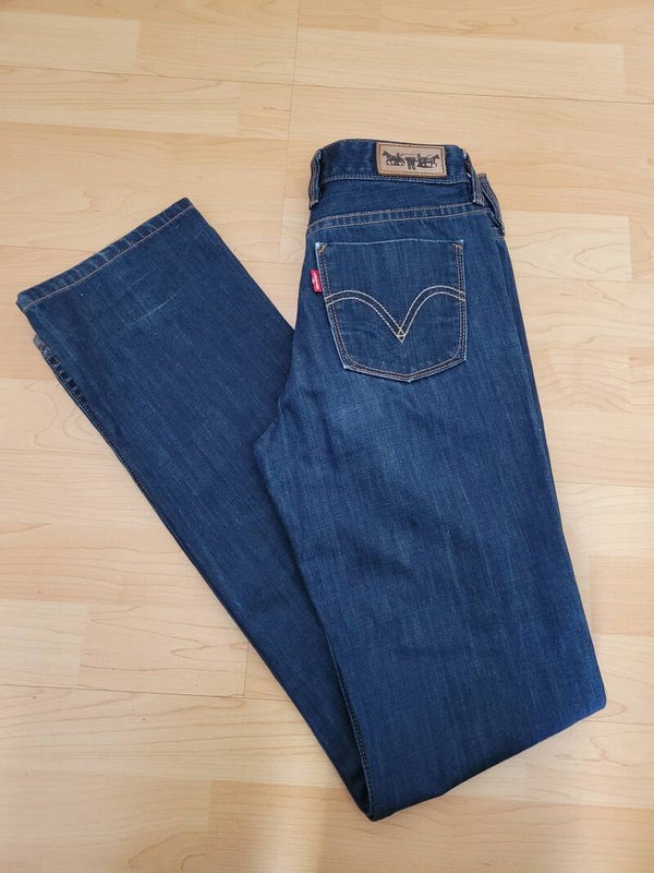 LEVI'S - Jean 627 – Coupe droite (Straight Fit) – Indigo Brut