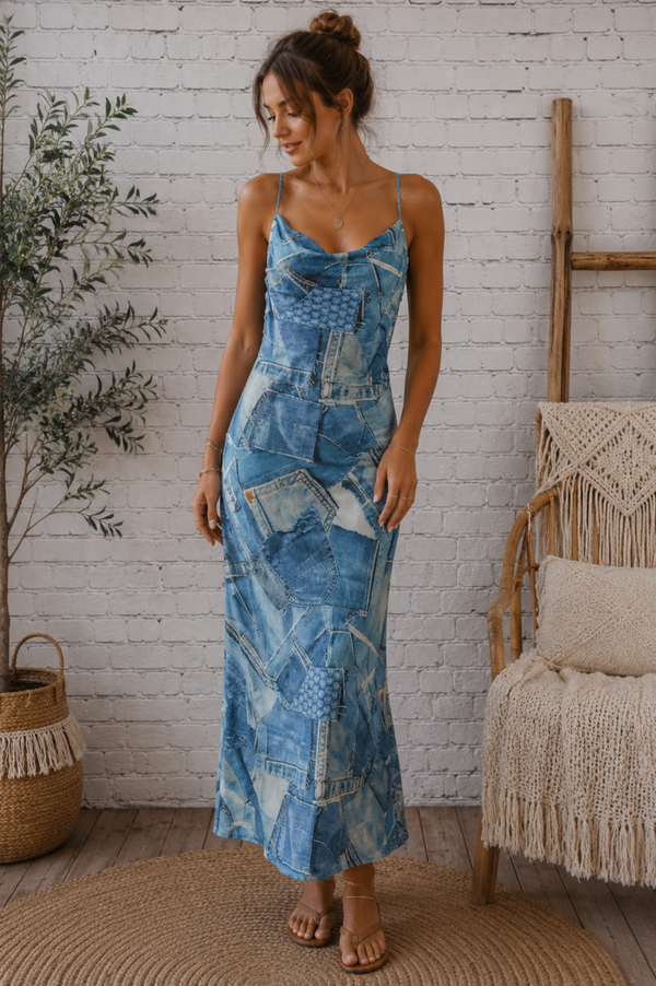 🧢DESIGUAL - Robe longue