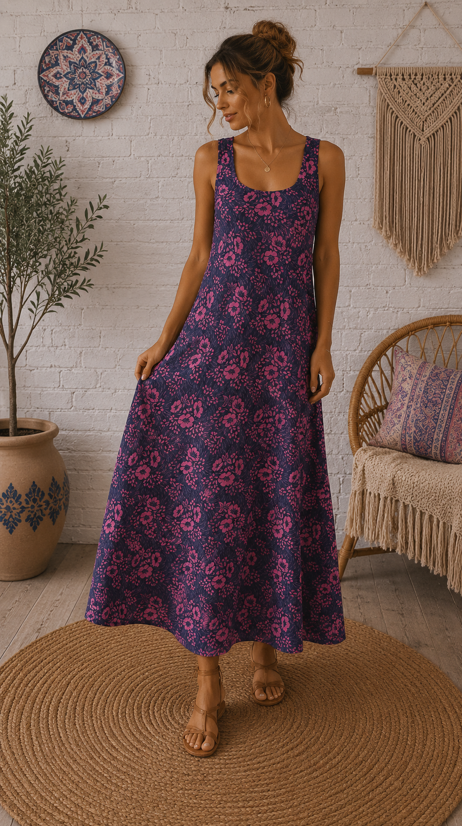 🌺IPANIMA - Robe Imprimé Floral