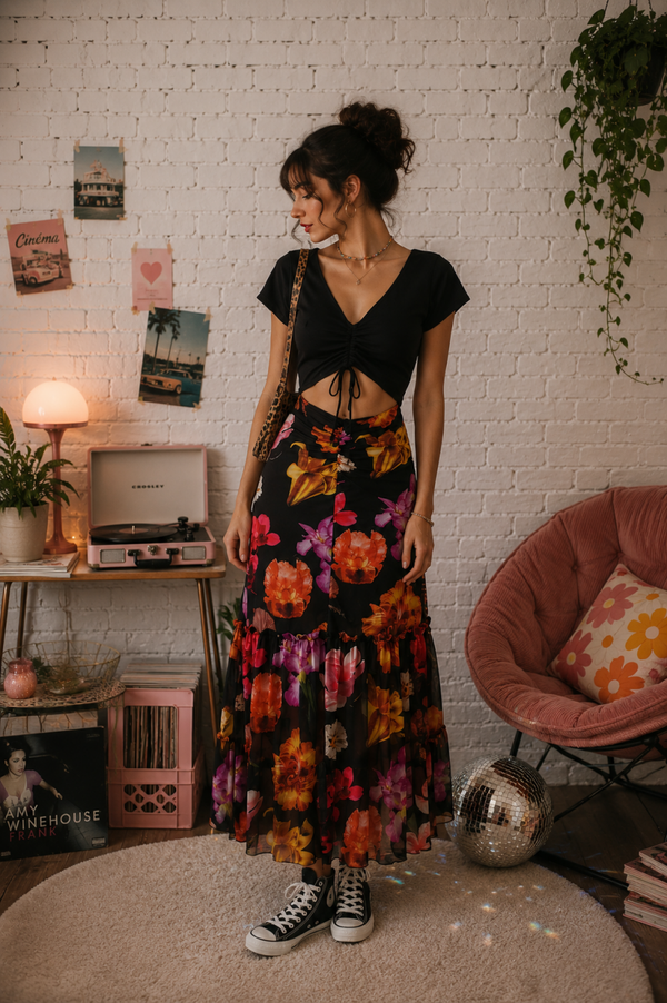 🦋DESIGUAL - Robe maxi - Look bohème