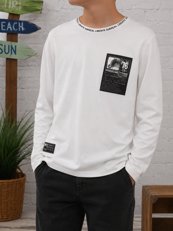 LIBERTO - T-shirt manches longues