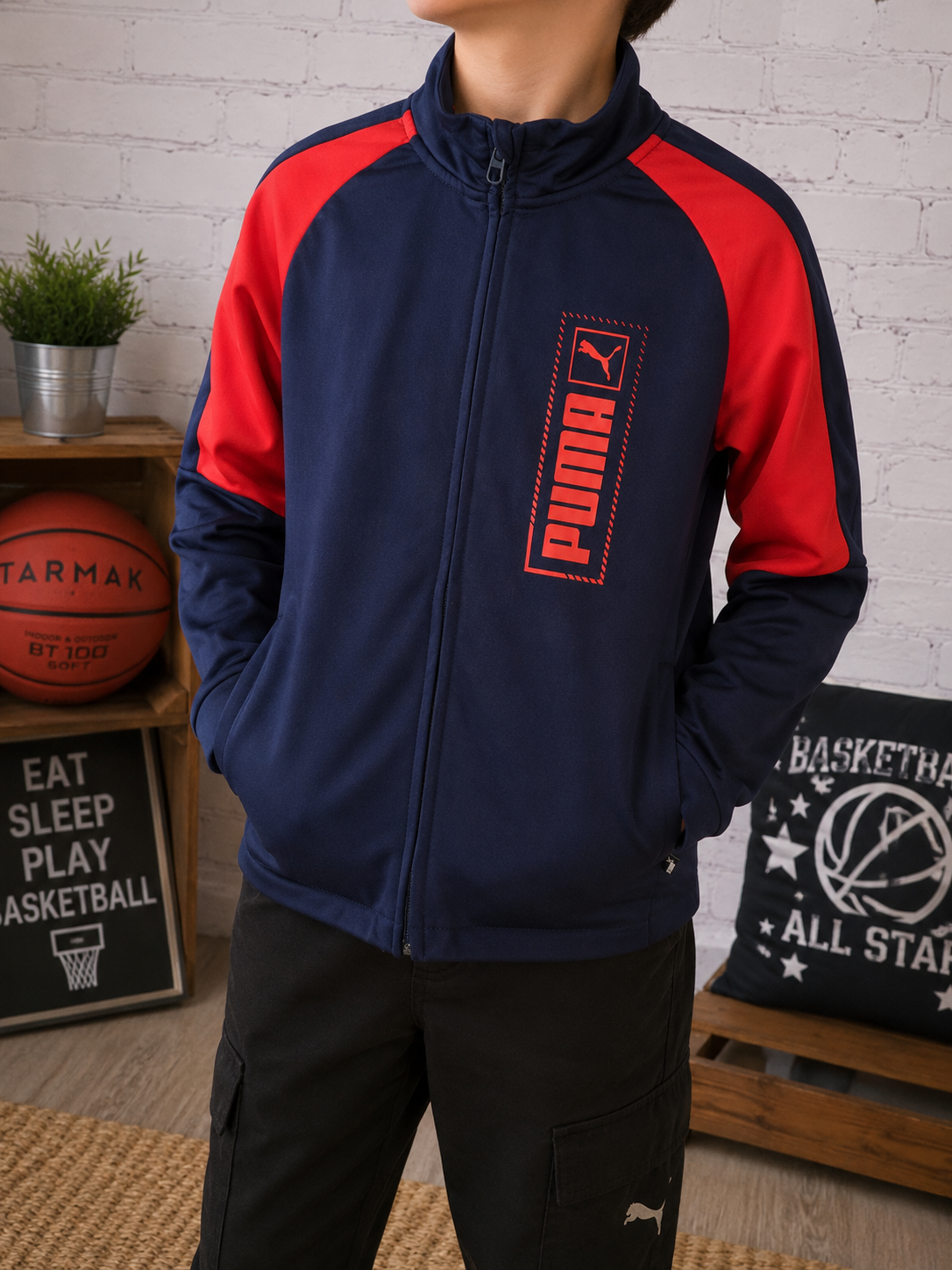 PUMA - Veste de survêtement