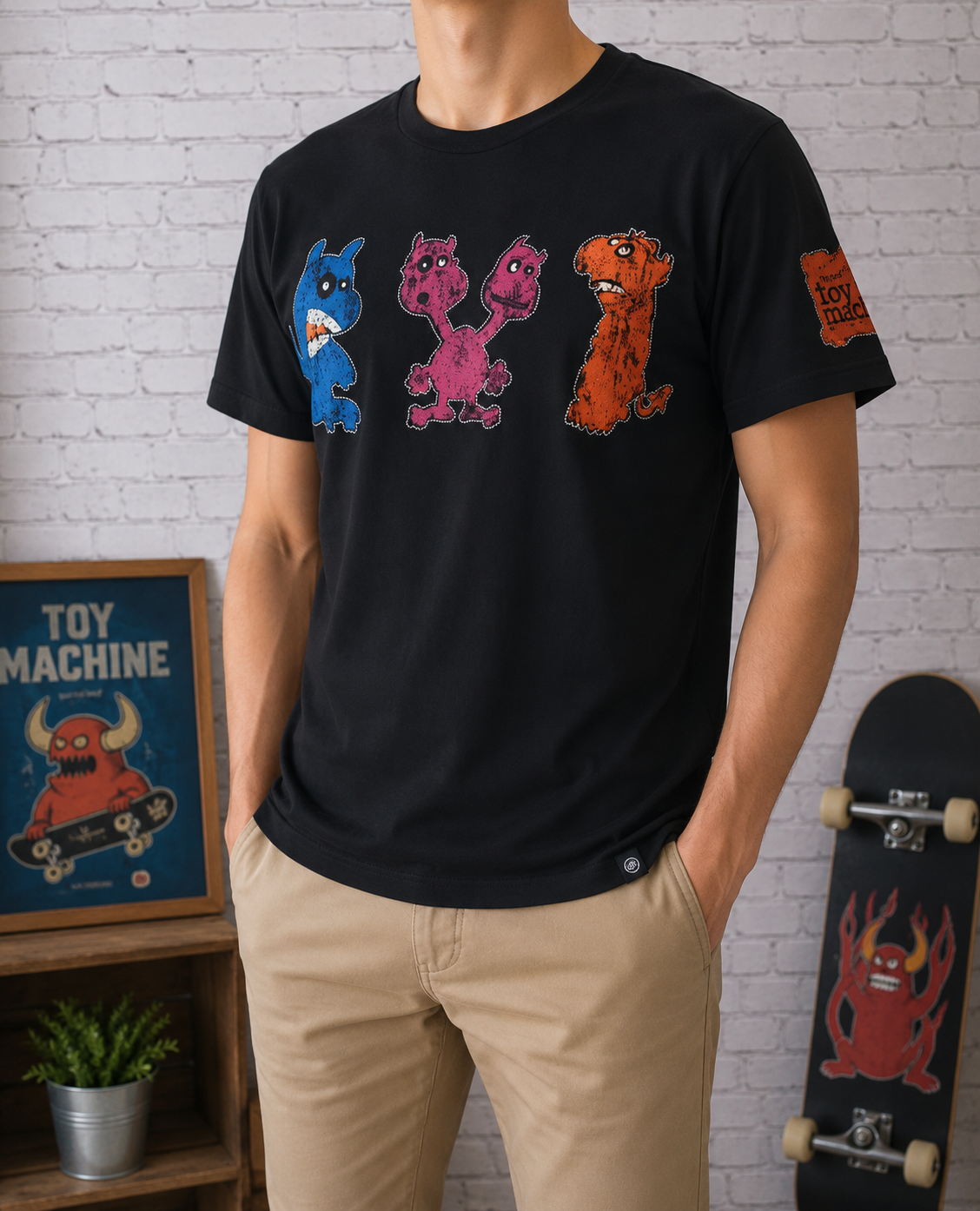 🤘JACK & JONES -T-shirt Monsters
