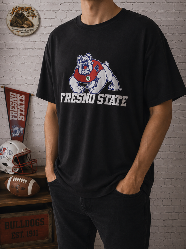 🐾CHAMPION - T-shirt Fresno State Bulldogs