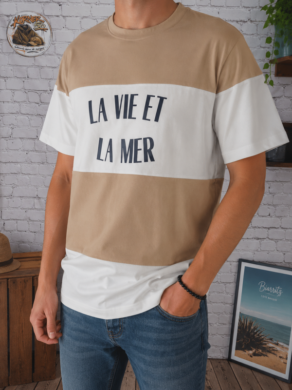 ⛵️ZARA - T-Shirt "La vie et la mer"