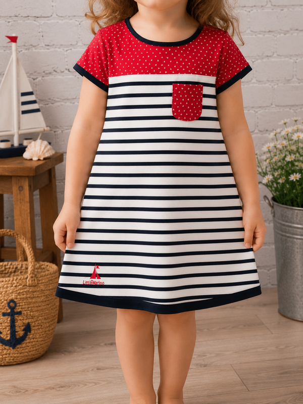 TERRE DE MARINS - Robe marinière