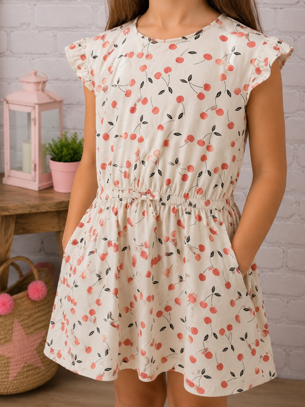 TAPE A L'OEIL - Robe imprimé cerises