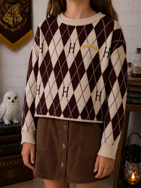 H&M et Warner Bros. - Pull Harry Potter Hogwarts H&M x Wizarding World