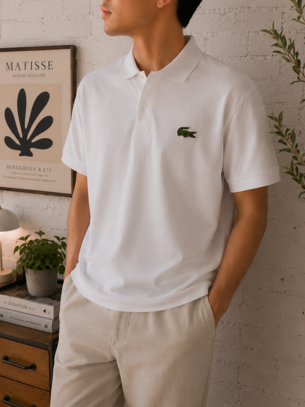🐊LACOSTE - Polo Loose Fit