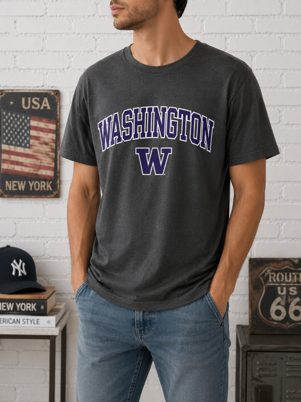 🏀CHAMPION - T-shirt - Washington Huskies (NCAA)