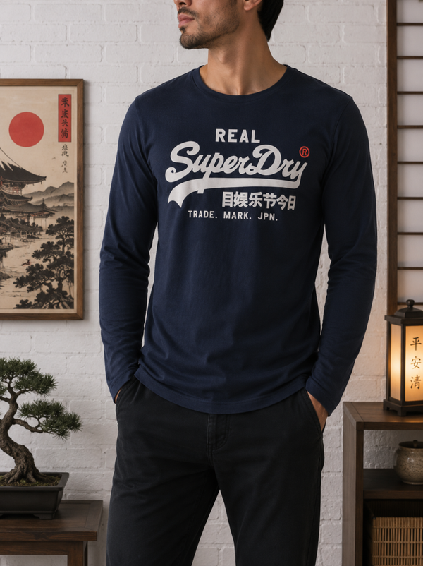 💥SUPERDRY - T-shirt manches longues