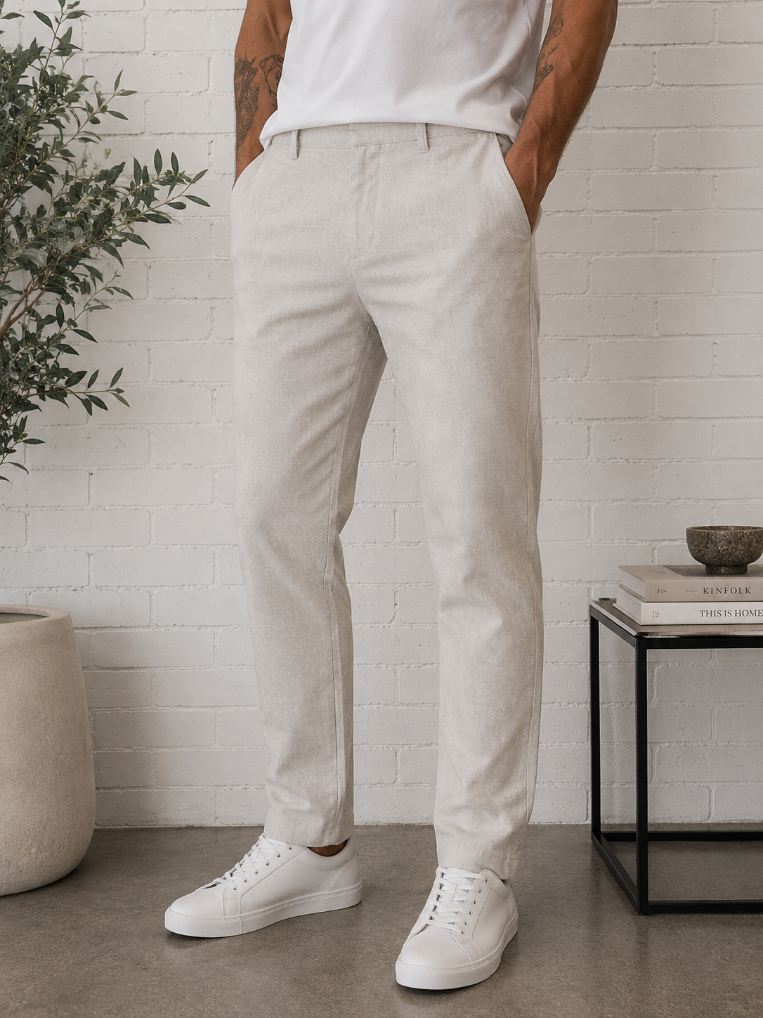 MANGO  - Pantalon Chino "Slim Fit"