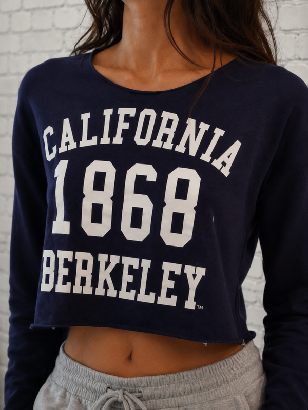BOXEURS DES RUES - Sweat-shirt court (crop top) à manches longues