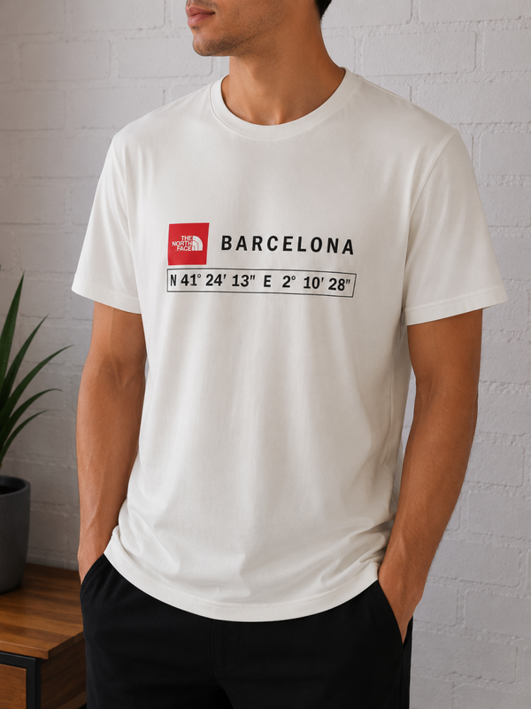 THE NORTH FACE - T-shirt "Barcelona City Coordinates"