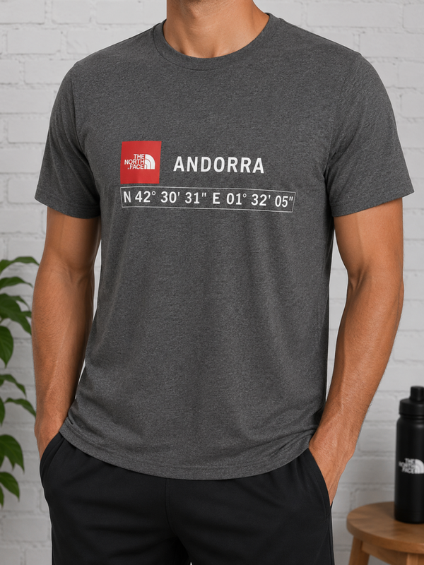 THE NORTH FACE - T-shirt "Andorra City Coordinates"