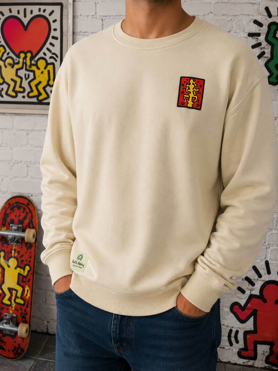 ZARA - Sweat collaboration Keith Haring.