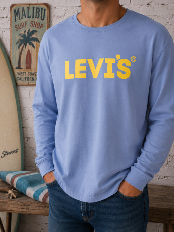 LEVI'S - Sweat logo Vintage