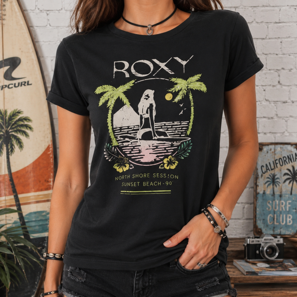 ROXY - T-shirt North Shore Sessions / Sunset Beach