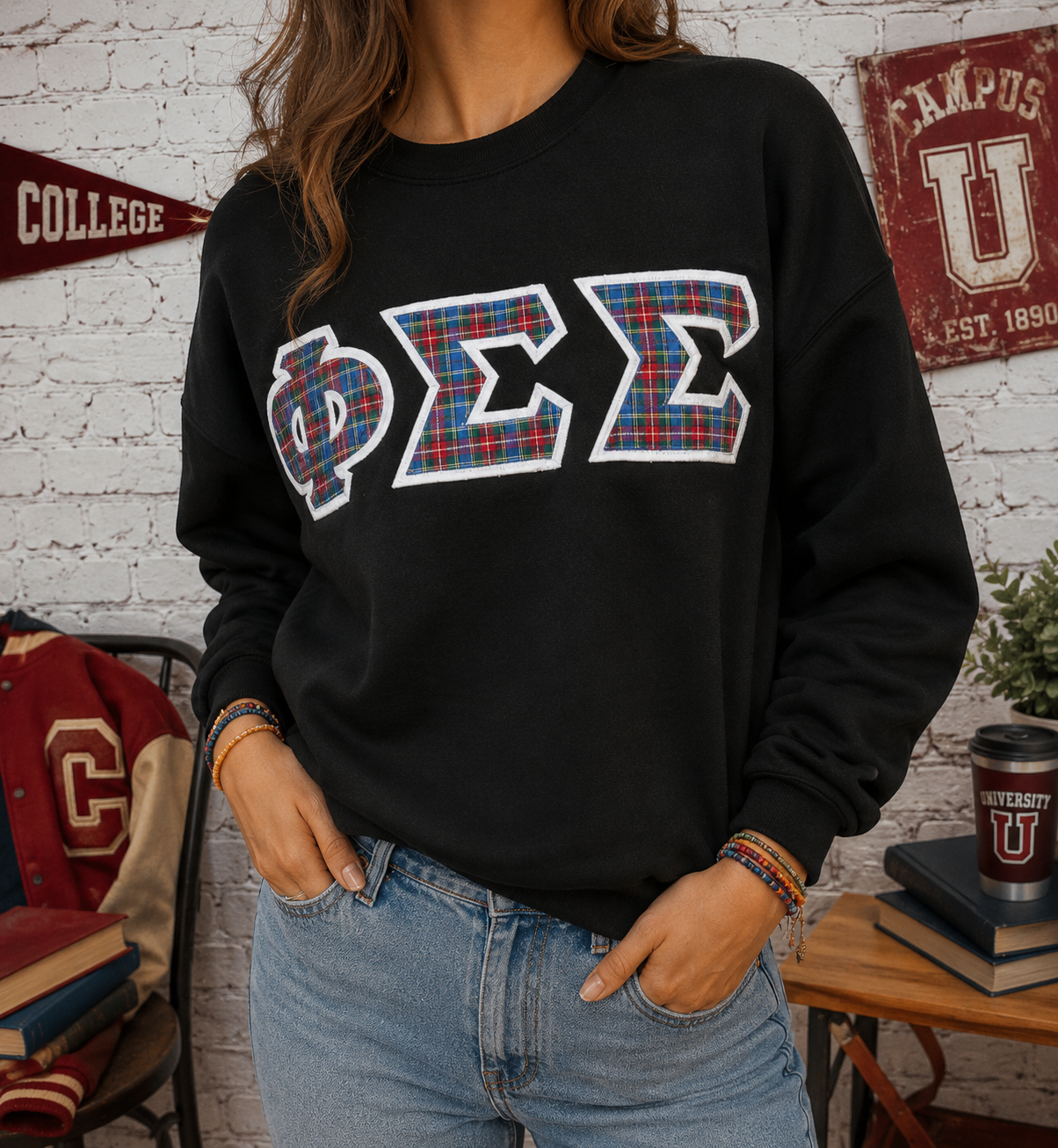🎓GILDAN - Sweat Style Sororité