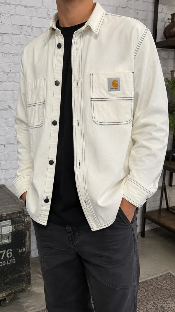 💎CARHARTT WIP - Surchemise Jean - Modèle "Master Shirt" Canvas