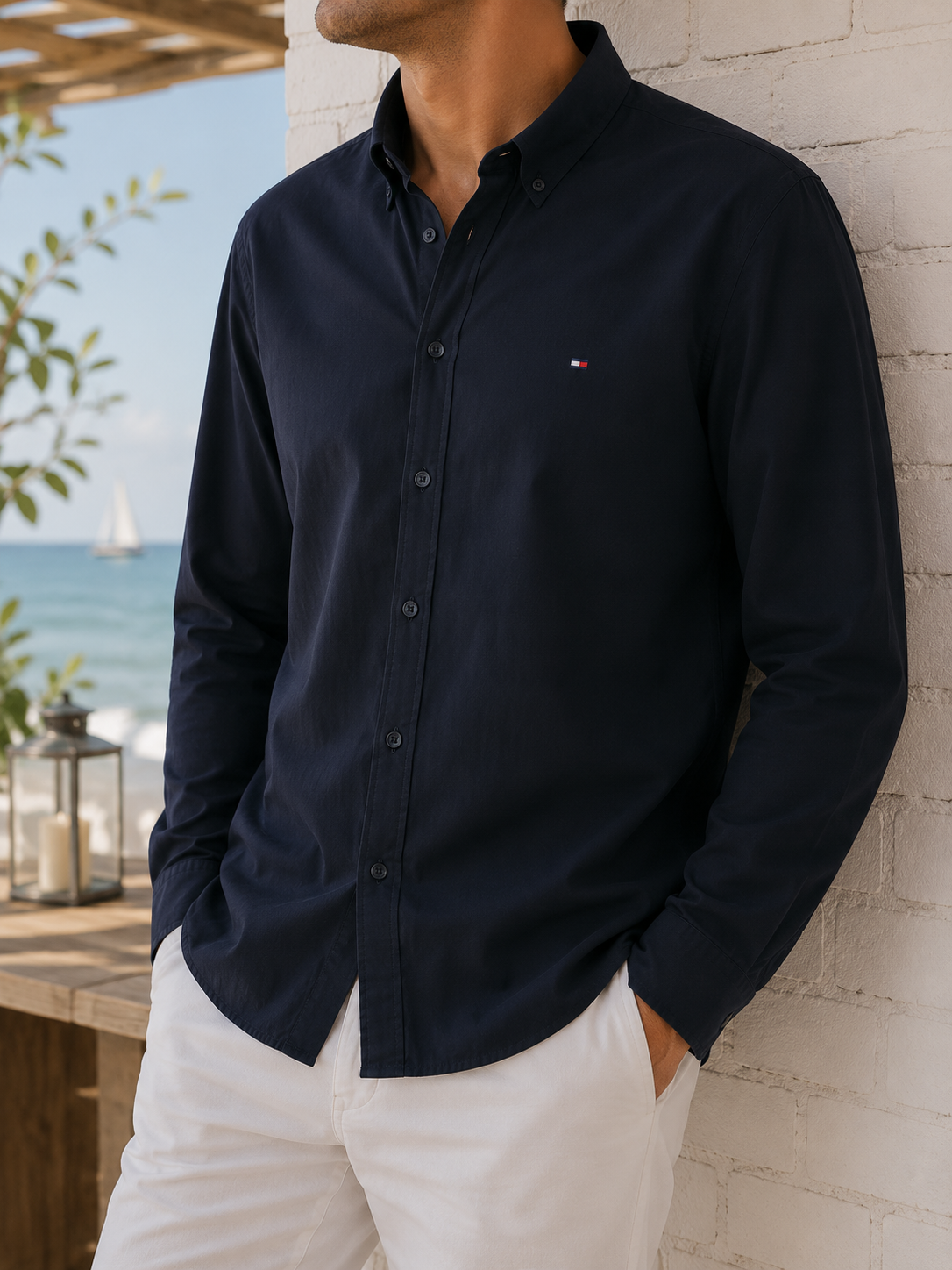 TOMMY HILFIGER - Manches longues - Taille L