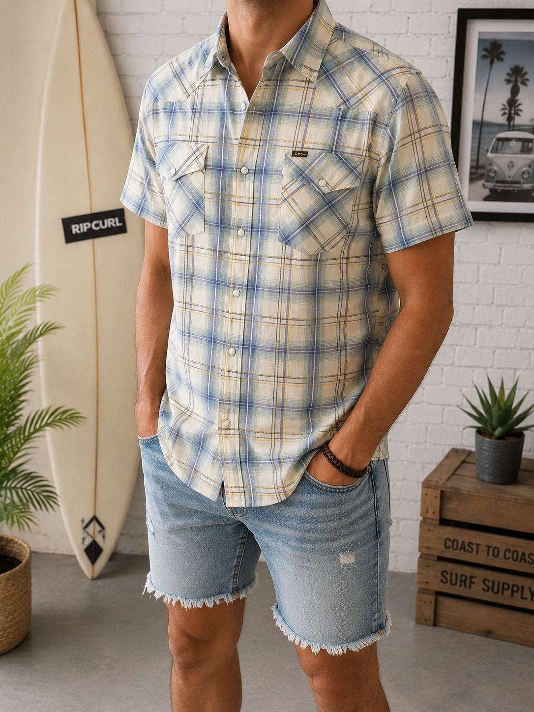 SCOTCH & SODA - Chemise Casual Vintage - Taille L