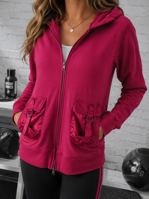 FLUID - Veste Sweat Zippé - Taille M