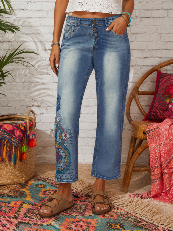 DESIGUAL - Jean Femme