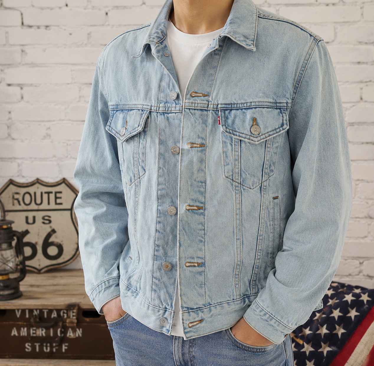 LEVI'S - Veste en Jean Original Trucker