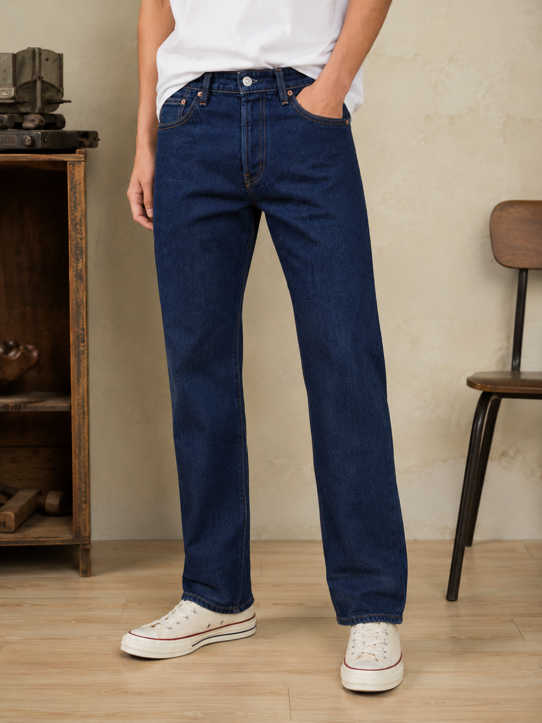 💎 LEVI'S - Jean 501 Vintage - Made in France - Denim Brut